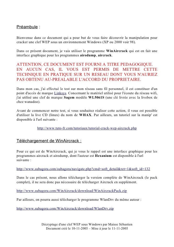 TÉLÉCHARGER WINAIRCRACK DE HEXANIUM GRATUIT WINAIRCRACK DE HEXANIUM GRATUIT TÉLÉCHARGER